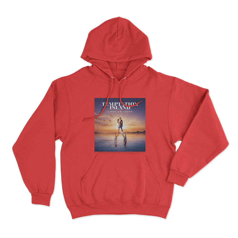 Temptation Island Love Or Leave Unisex Hoodie Red Temptation Island Love Or Leave Unisex Hoodie Red