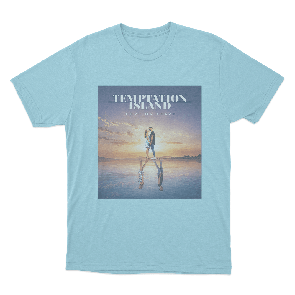 Temptation Island Love Or Leave Unisex T Shirt Sky Blue Temptation Island Love Or Leave Unisex T Shirt Sky Blue