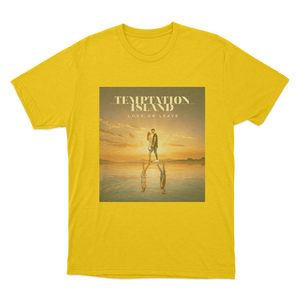 Temptation Island Love Or Leave Unisex T Shirt Yellow Temptation Island Love Or Leave Unisex T Shirt Yellow