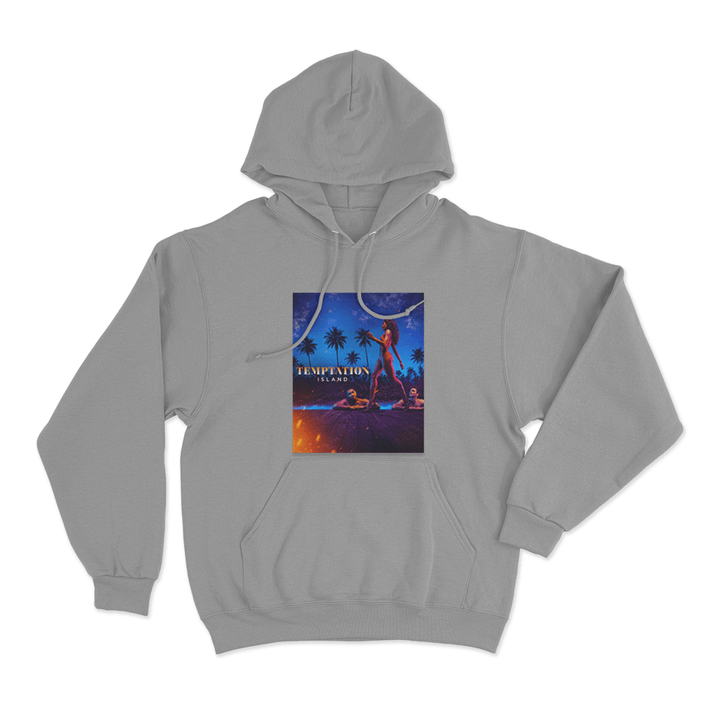 Temptation Island Night Walk Unisex Hoodie Grey Temptation Island Night Walk Unisex Hoodie Grey