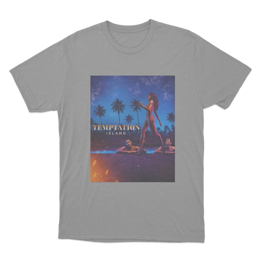 Temptation Island Night Walk Unisex T Shirt Grey Temptation Island Night Walk Unisex T Shirt Grey