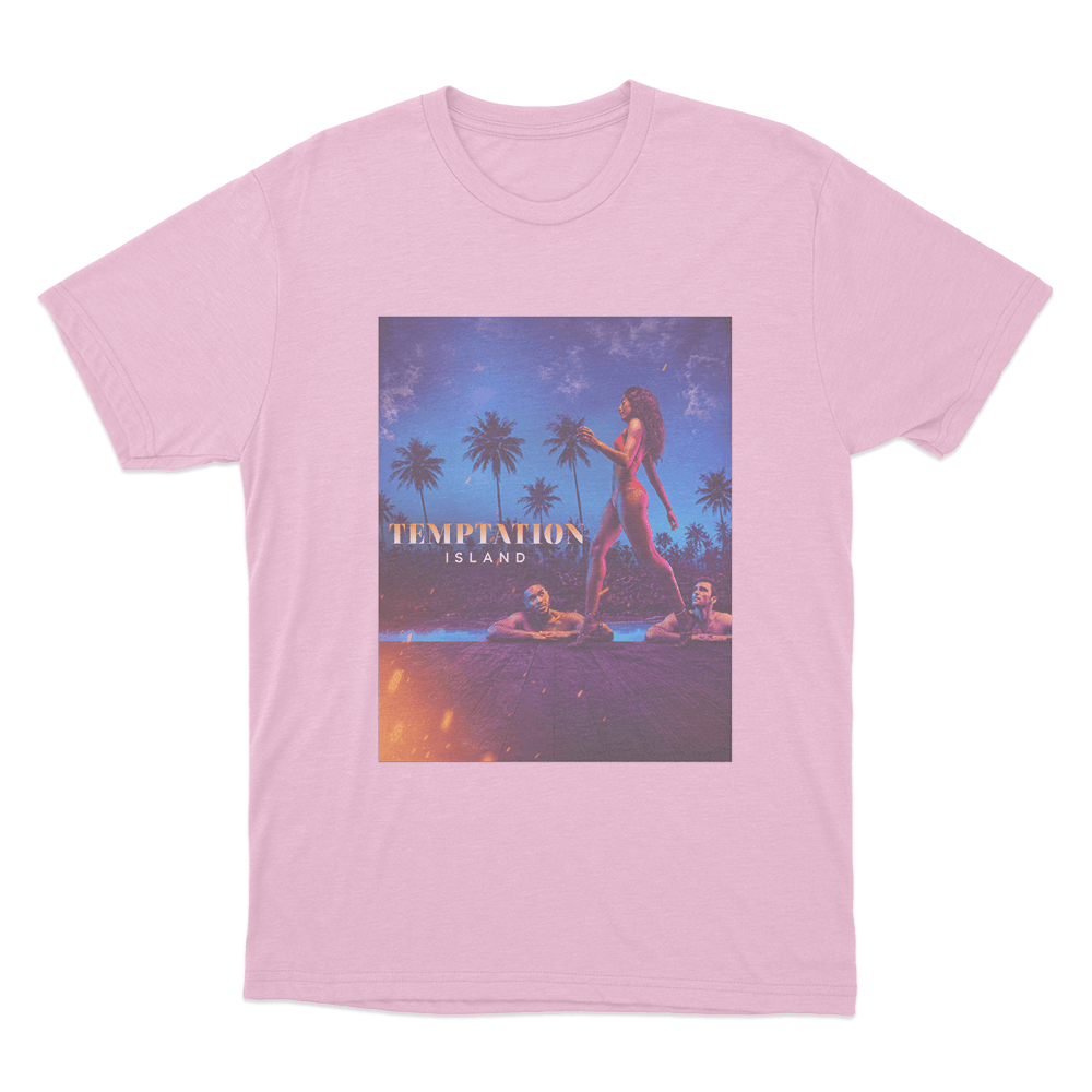 Temptation Island Night Walk Unisex T Shirt Pink Temptation Island Night Walk Unisex T Shirt Pink