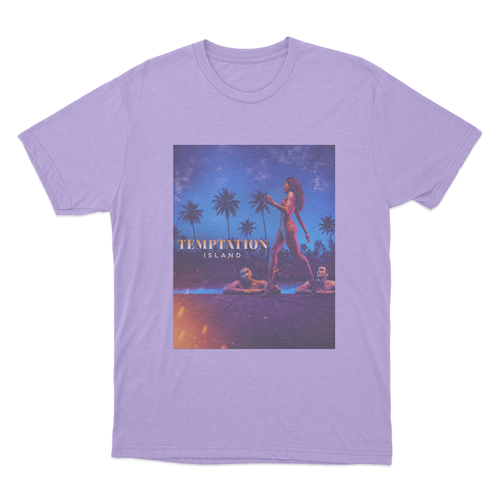 Temptation Island Night Walk Unisex T Shirt Purple Temptation Island Night Walk Unisex T Shirt Purple