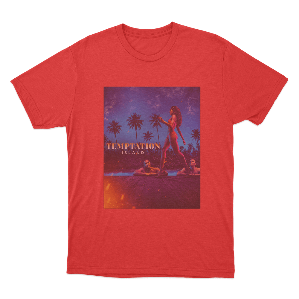 Temptation Island Night Walk Unisex T Shirt Red Temptation Island Night Walk Unisex T Shirt Red