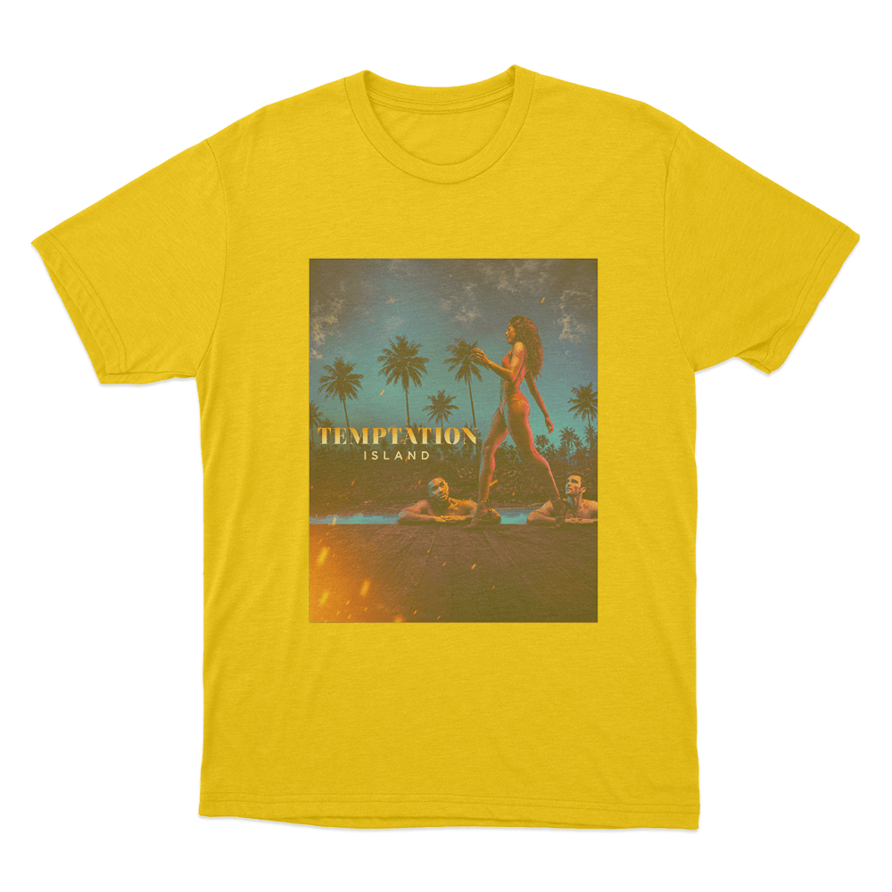 Temptation Island Night Walk Unisex T Shirt Yellow Temptation Island Night Walk Unisex T Shirt Yellow