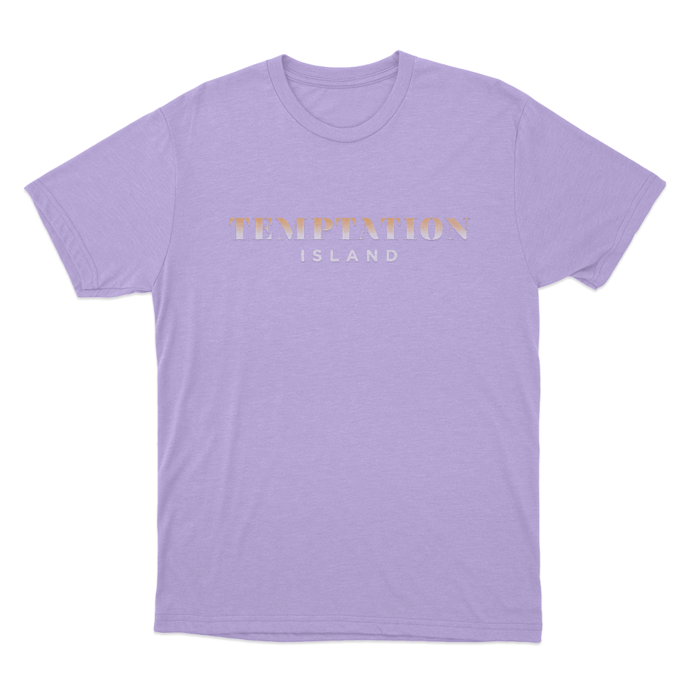 Temptation Island Sunset Logo Unisex T Shirt Purple Temptation Island Sunset Logo Unisex T Shirt Purple