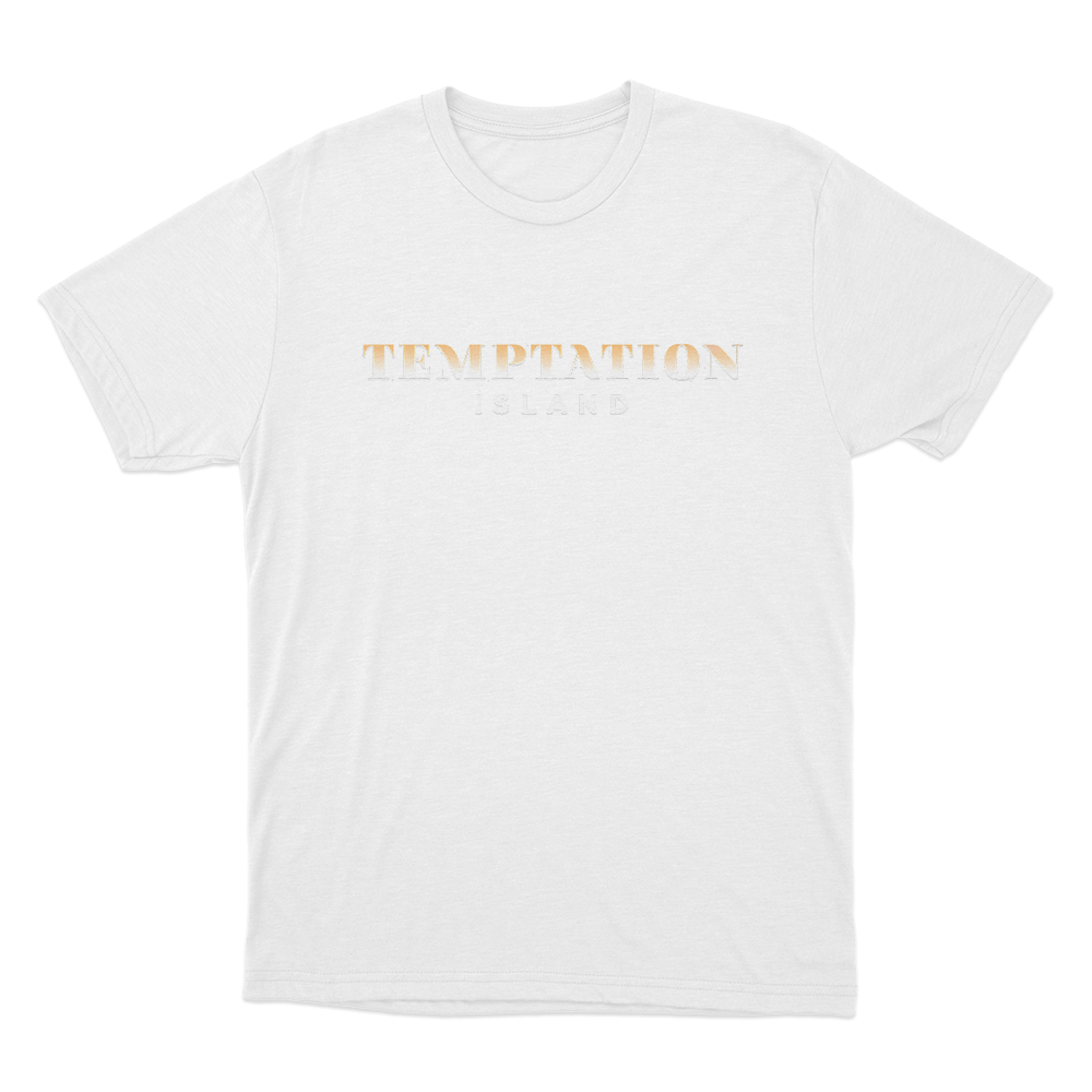 Temptation Island Sunset Logo Unisex T Shirt White Temptation Island Sunset Logo Unisex T Shirt White