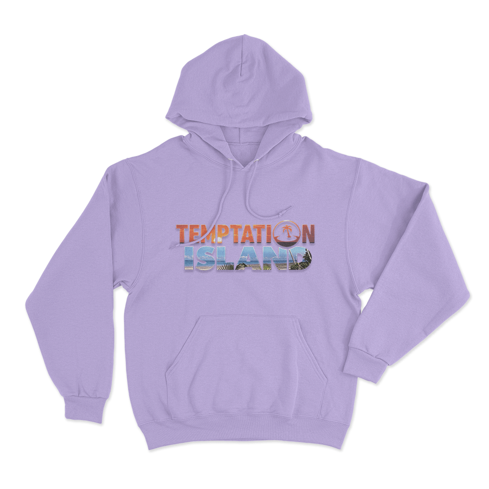 Temptation Island Tropical Logo Unisex Hoodie Purple Temptation Island Tropical Logo Unisex Hoodie Purple