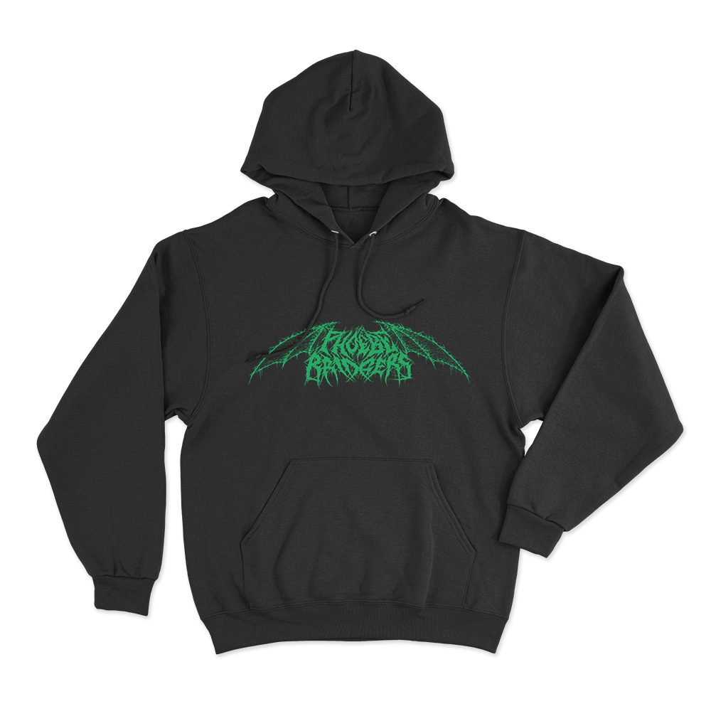 Tie Dye Metal Unisex Hoodie Black Tie Dye Metal Unisex Hoodie Black