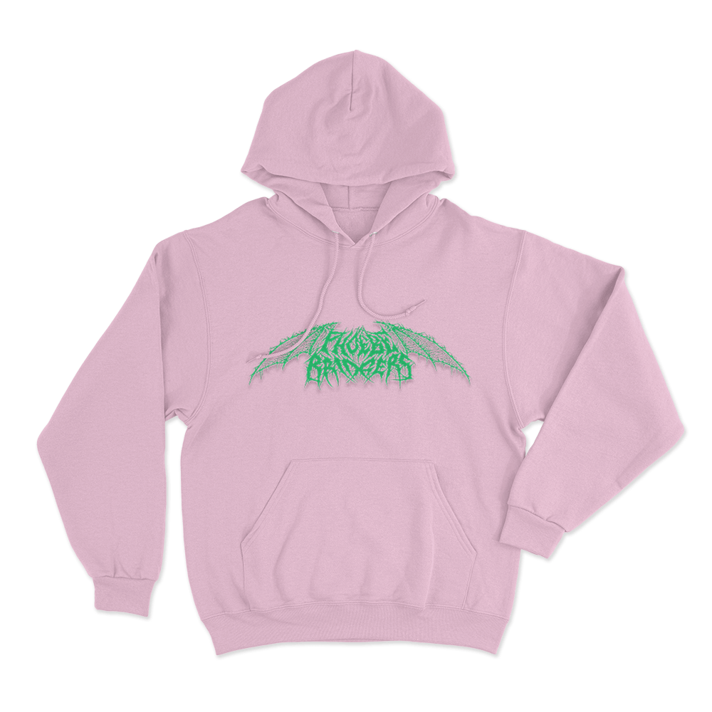 Tie Dye Metal Unisex Hoodie Pink Tie Dye Metal Unisex Hoodie Pink