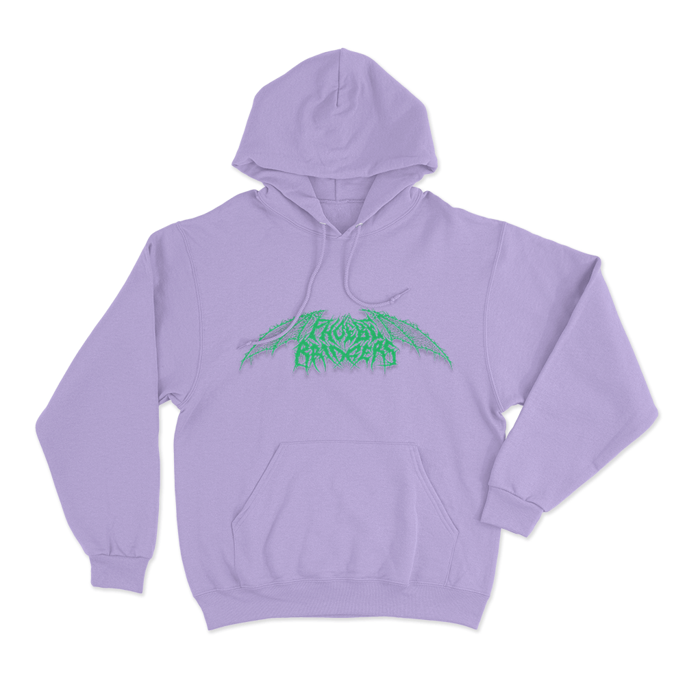 Tie Dye Metal Unisex Hoodie Purple Tie Dye Metal Unisex Hoodie Purple