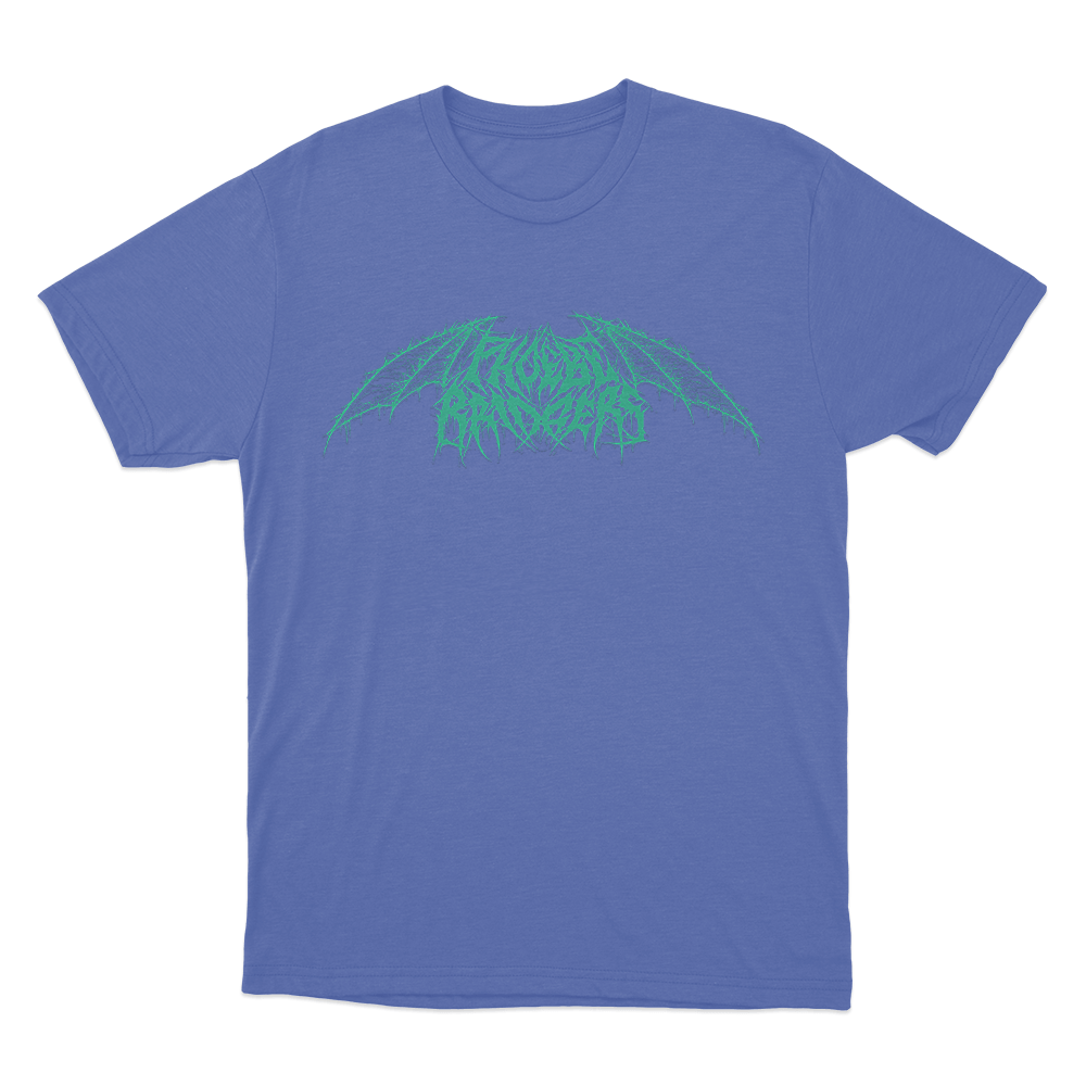 Tie Dye Metal Unisex T Shirt Blue Tie Dye Metal Unisex T Shirt Blue