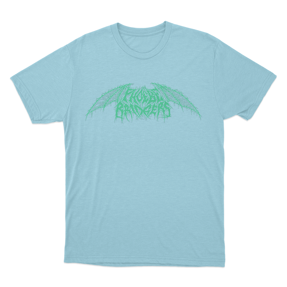 Tie Dye Metal Unisex T Shirt Sky Blue Tie Dye Metal Unisex T Shirt Sky Blue