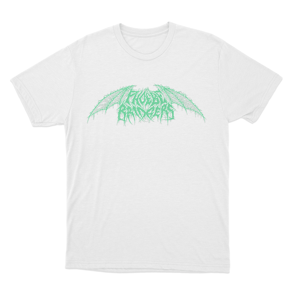 Tie Dye Metal Unisex T Shirt White Tie Dye Metal Unisex T Shirt White