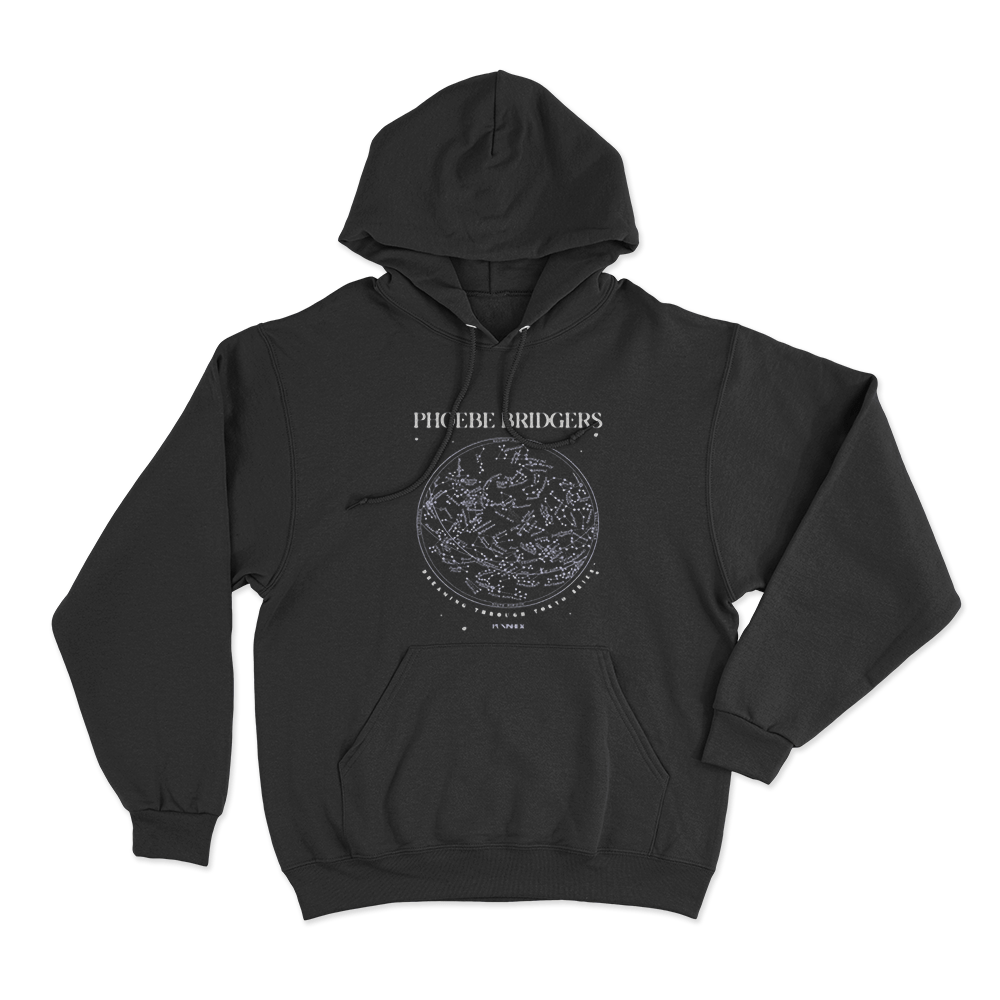 Tokyo Skies Faded Unisex Hoodie Black Tokyo Skies Faded Unisex Hoodie Black