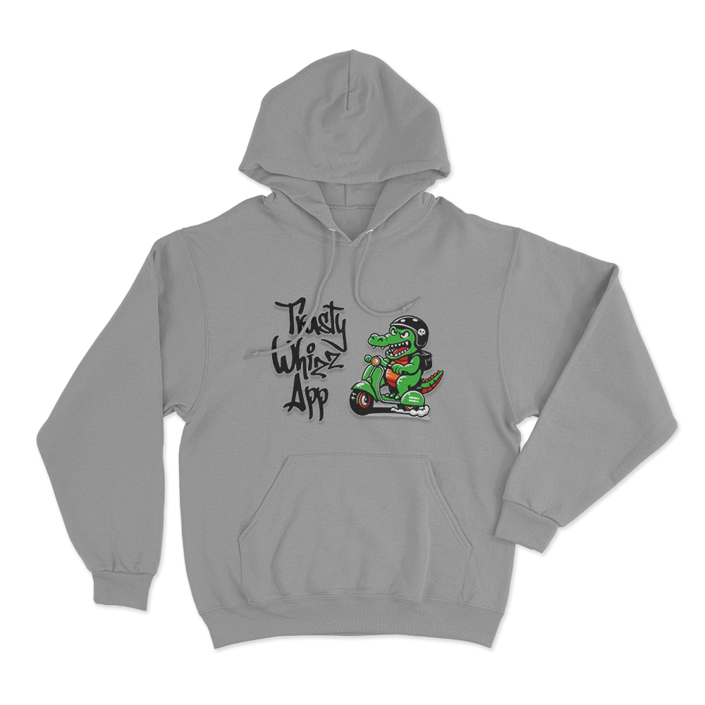 Trusty Whizz App Hoodie Grey Trusty Whizz App Hoodie Grey
