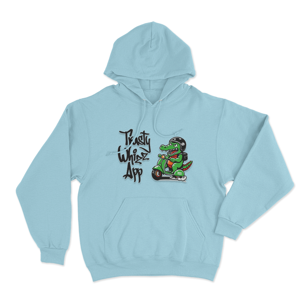 Trusty Whizz App Hoodie Sky Blue Trusty Whizz App Hoodie Sky Blue