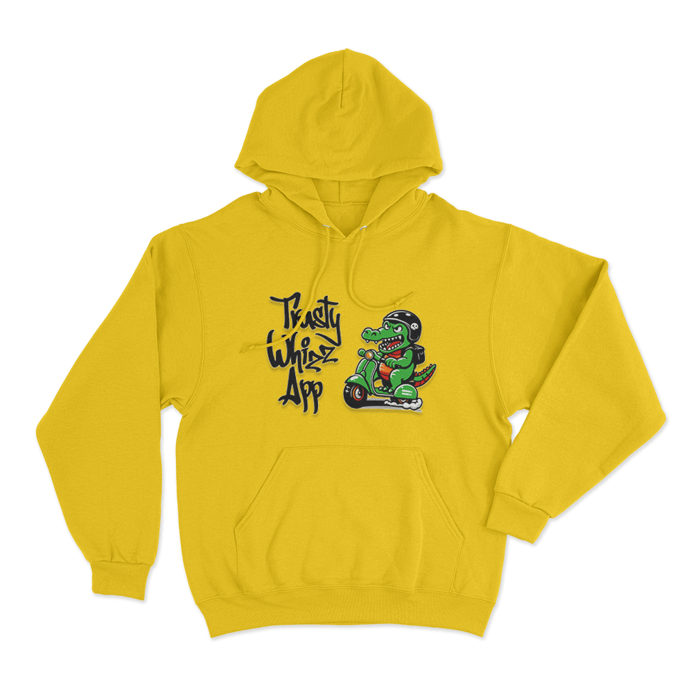 Trusty Whizz App Hoodie Yellow Trusty Whizz App Hoodie Yellow