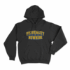 University Of Nowhere Unisex Hoodie Black