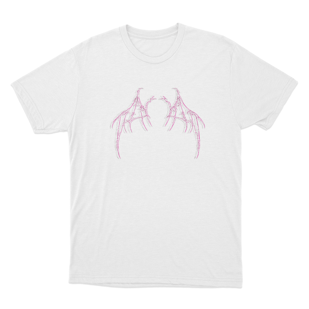 Villain Of Your Dreams Skeleton Demon Wings Unisex T Shirt White Villain Of Your Dreams Skeleton Demon Wings Unisex T Shirt White