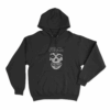 YZO Palice Skull Unisex Hoodie Black