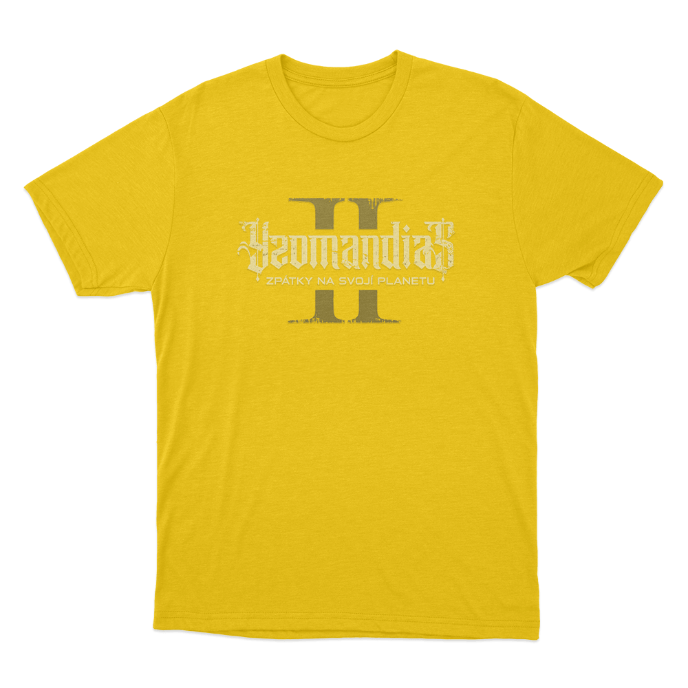 Yzomandias II Unisex T Shirt Yellow Yzomandias II Unisex T Shirt Yellow