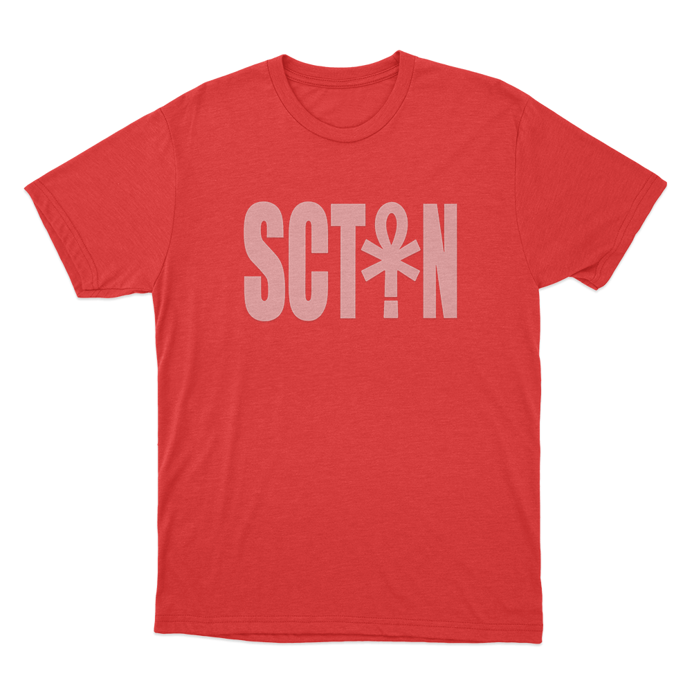 Yzomandias SCTN Symbol Unisex T Shirt Red Yzomandias SCTN Symbol Unisex T Shirt Red