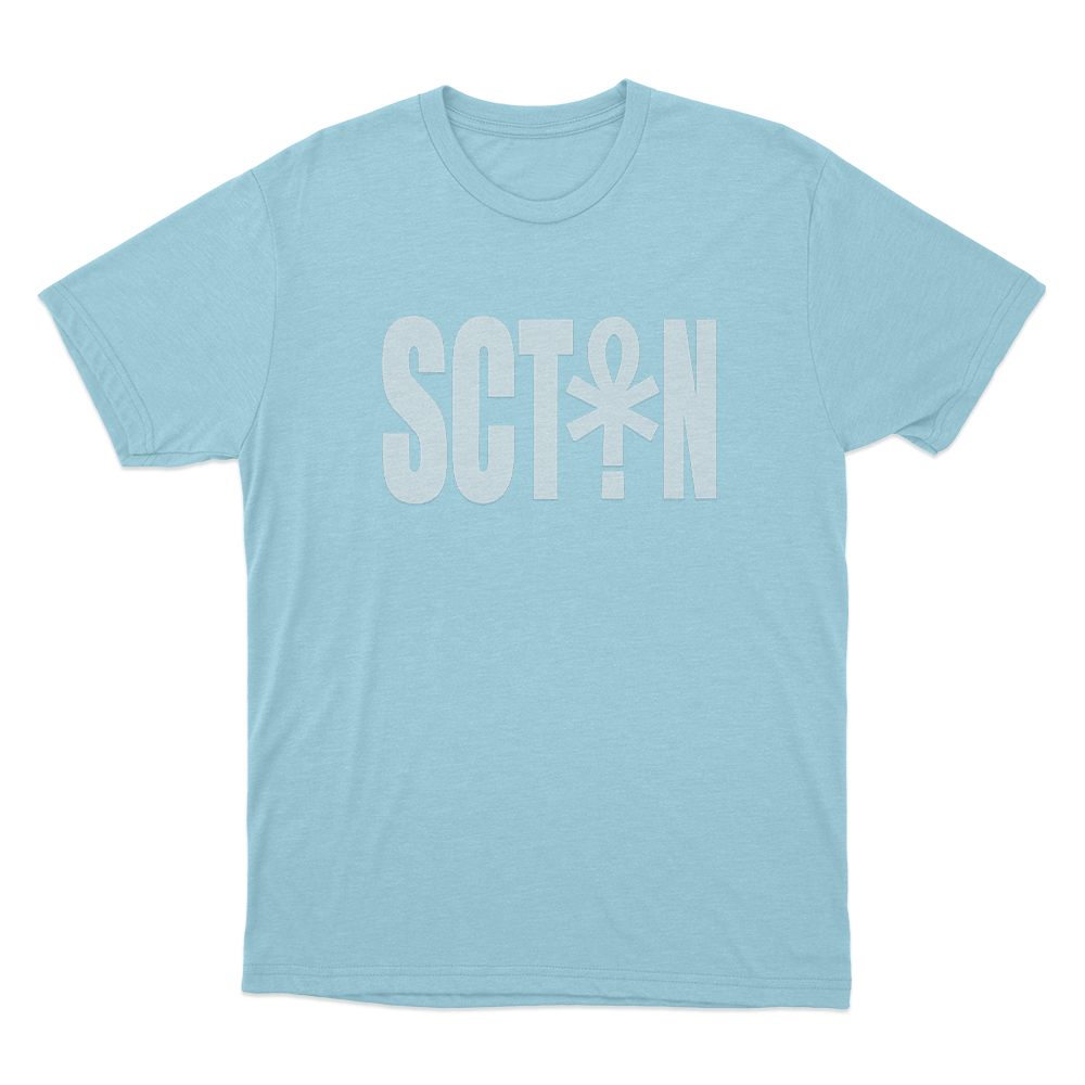Yzomandias SCTN Symbol Unisex T Shirt Sky Blue Yzomandias SCTN Symbol Unisex T Shirt Sky Blue