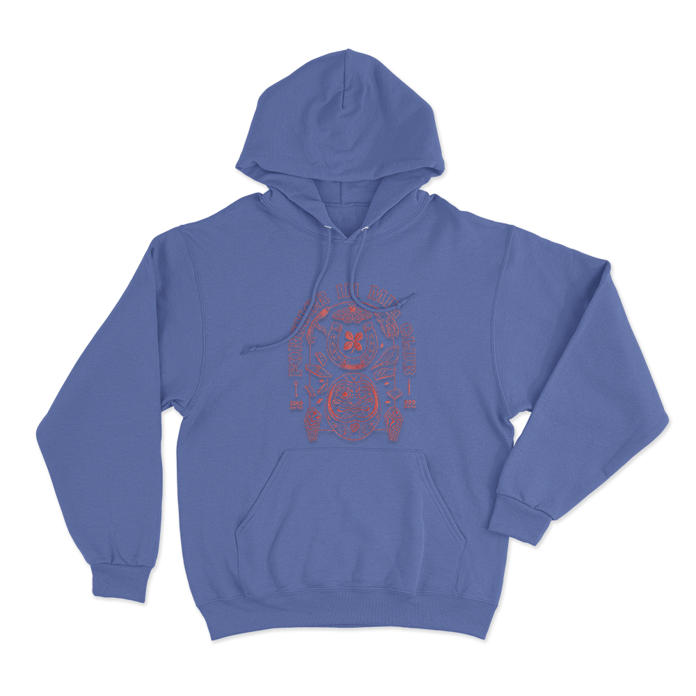 111 Club Unisex Hoodie Blue 111 Club Unisex Hoodie Blue