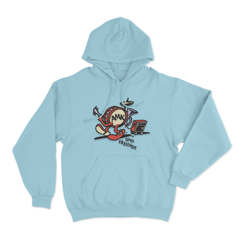 AMK Und Freunde Unisex Hoodie Sky Blue AMK Und Freunde Unisex Hoodie Sky Blue