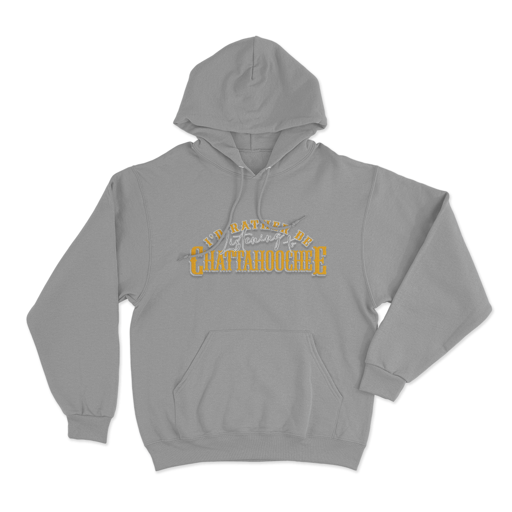 Alan Jackson I'd Rather Be Listening To Chattahoochee Unisex Hoodie Grey Alan Jackson Id Rather Be Listening To Chattahoochee Unisex Hoodie Grey