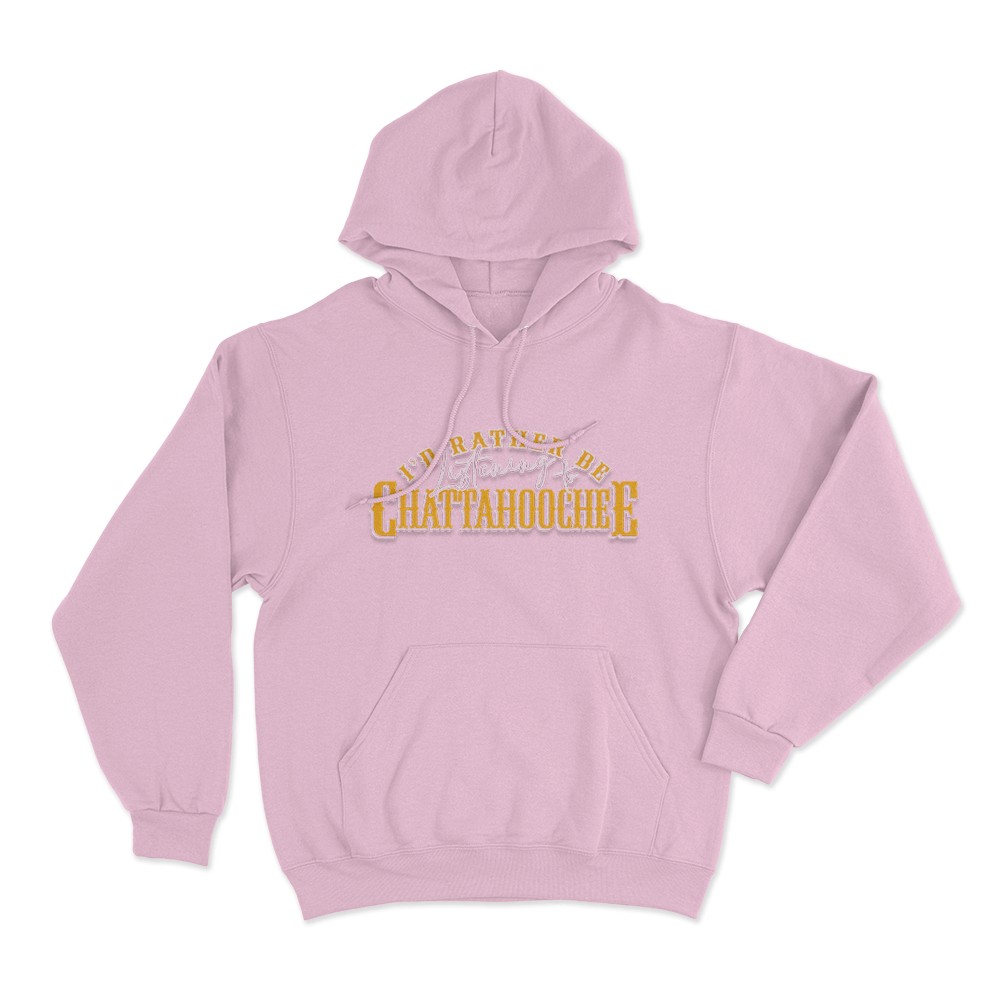 Alan Jackson I'd Rather Be Listening To Chattahoochee Unisex Hoodie Pink Alan Jackson Id Rather Be Listening To Chattahoochee Unisex Hoodie Pink