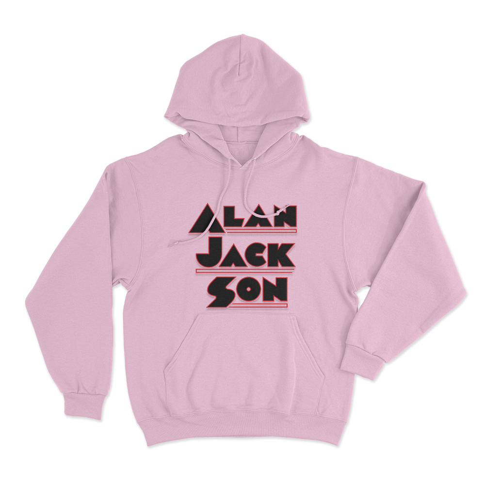 Alan Jackson Unisex Hoodie Pink Alan Jackson Unisex Hoodie Pink