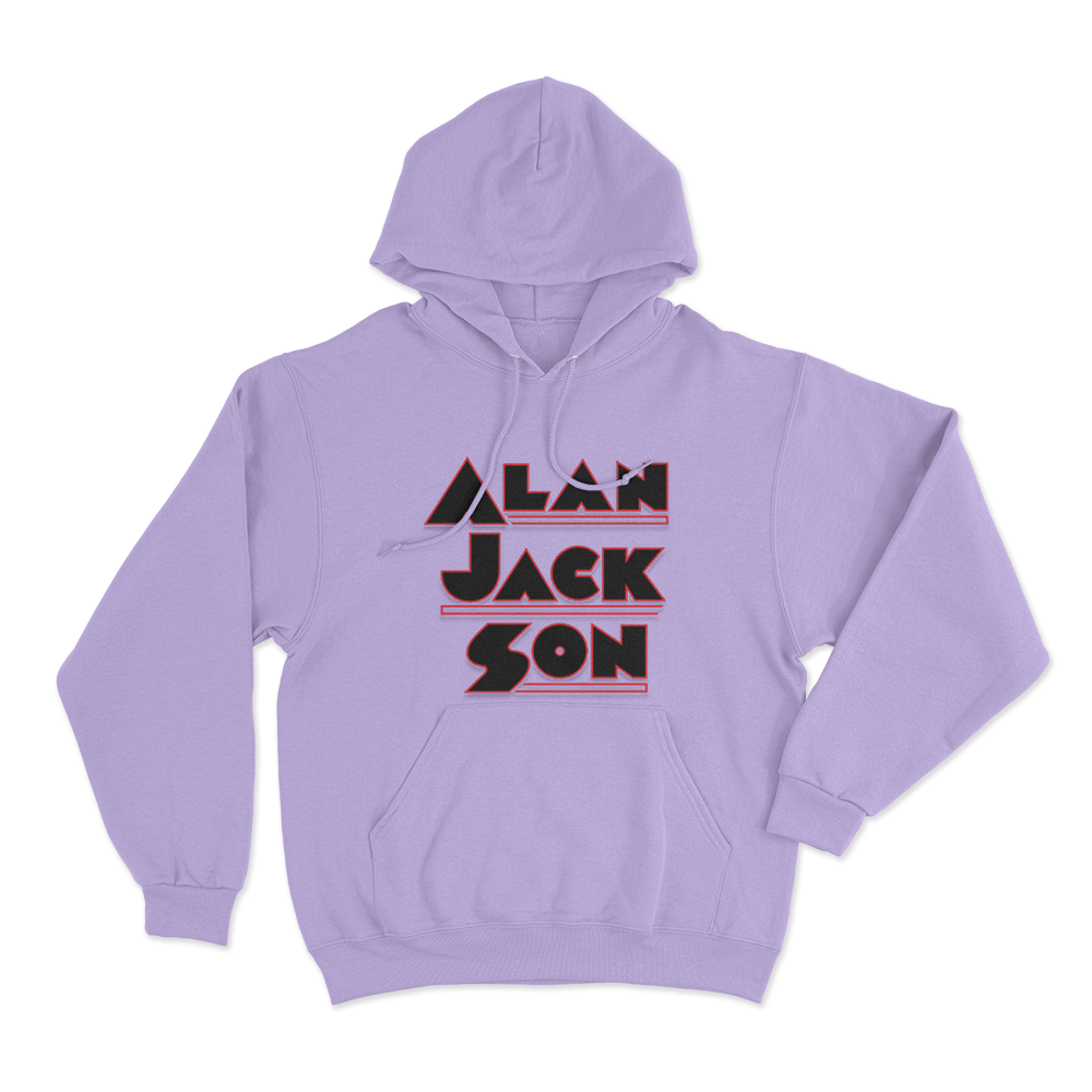Alan Jackson Unisex Hoodie Purple Alan Jackson Unisex Hoodie Purple
