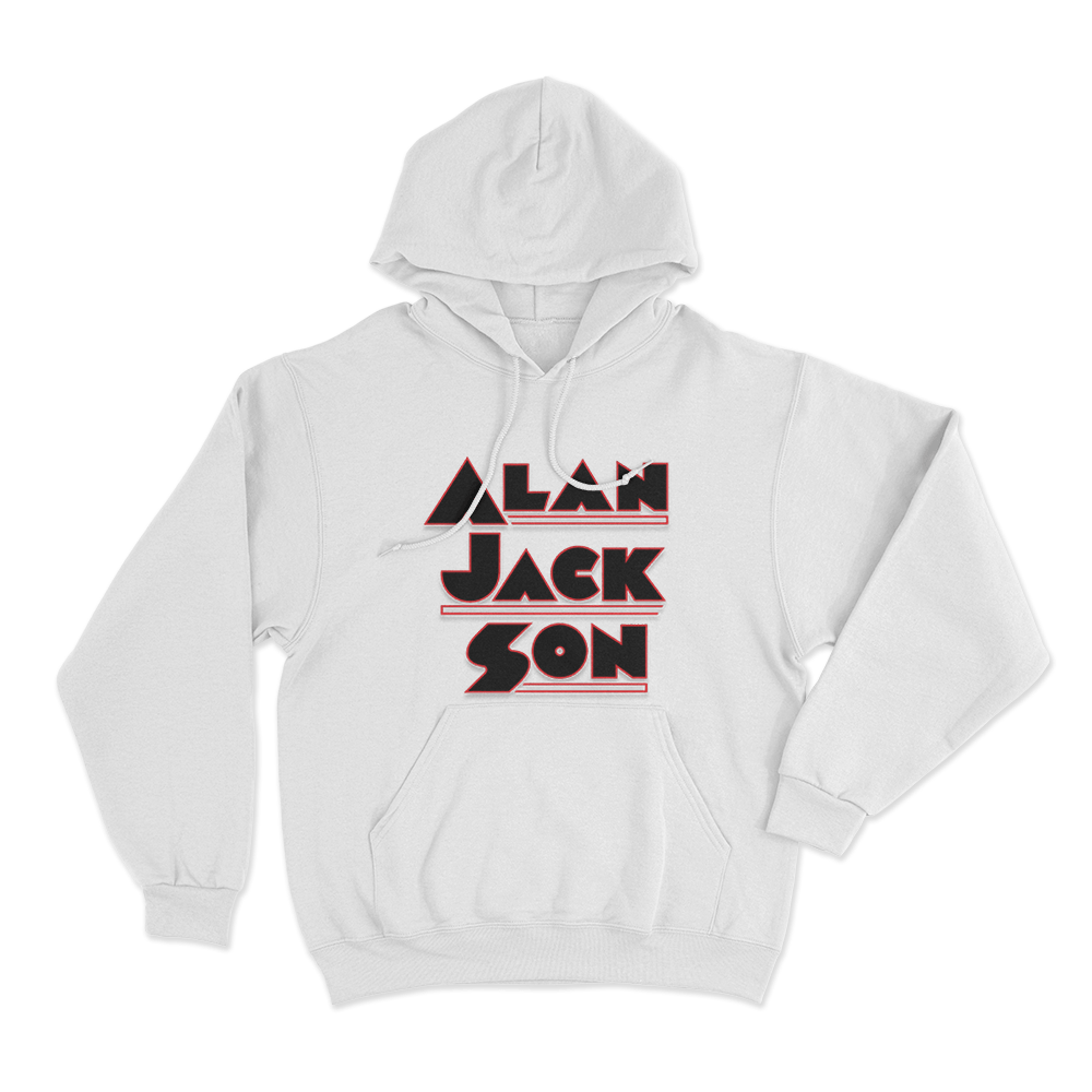 Alan Jackson Unisex Hoodie White Alan Jackson Unisex Hoodie White