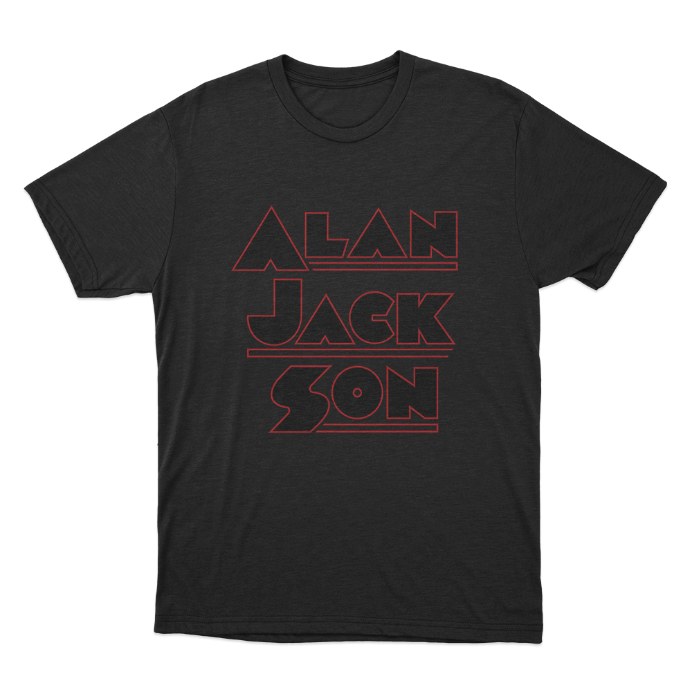 Alan Jackson Unisex T Shirt Black Alan Jackson Unisex T Shirt Black