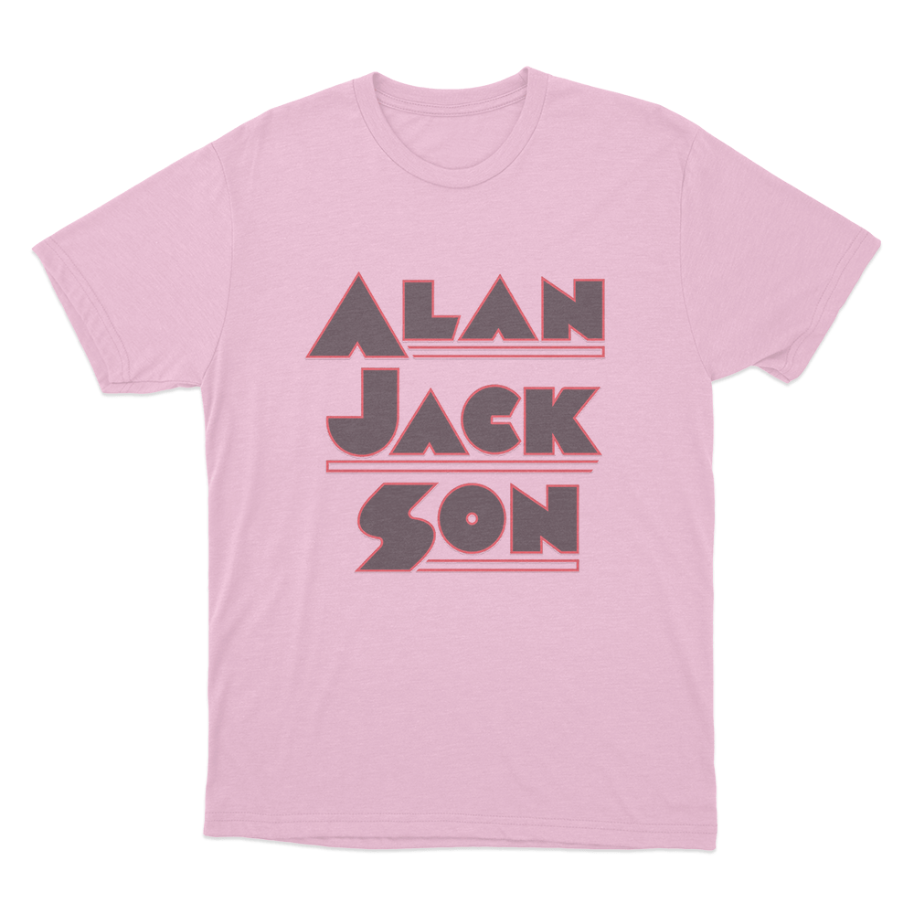 Alan Jackson Unisex T Shirt Pink Alan Jackson Unisex T Shirt Pink