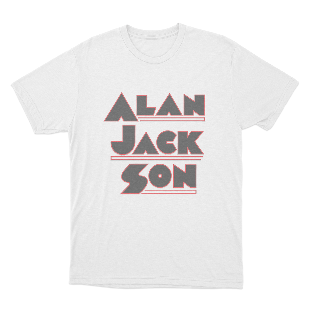 Alan Jackson Unisex T Shirt White Alan Jackson Unisex T Shirt White