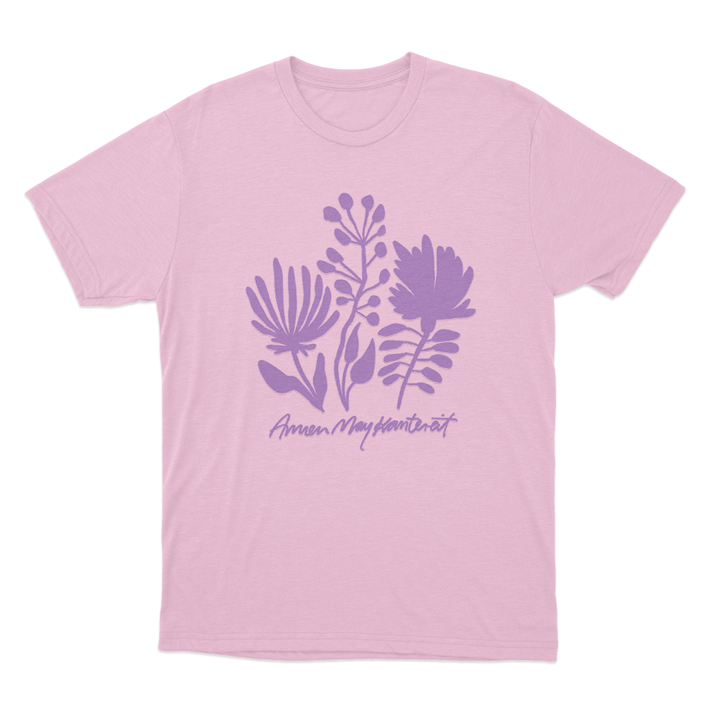 AnnenMayKantereit Flowers Unisex T Shirt Pink AnnenMayKantereit Flowers Unisex T Shirt Pink