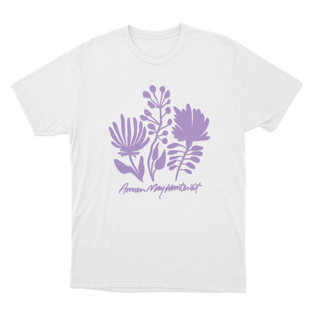 AnnenMayKantereit Flowers Unisex T Shirt White AnnenMayKantereit Flowers Unisex T Shirt White