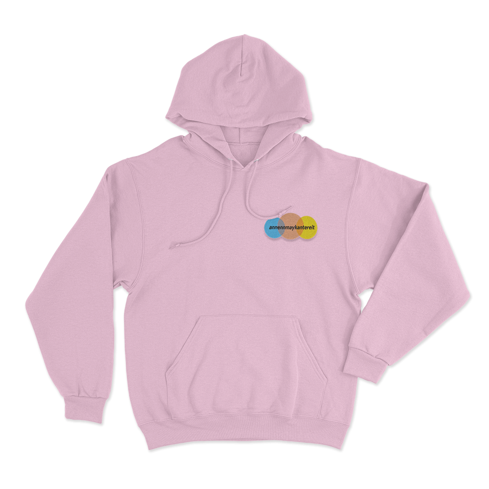 AnnenMayKantereit Logo 3 Dots Unisex Hoodie Pink AnnenMayKantereit Logo 3 Dots Unisex Hoodie Pink
