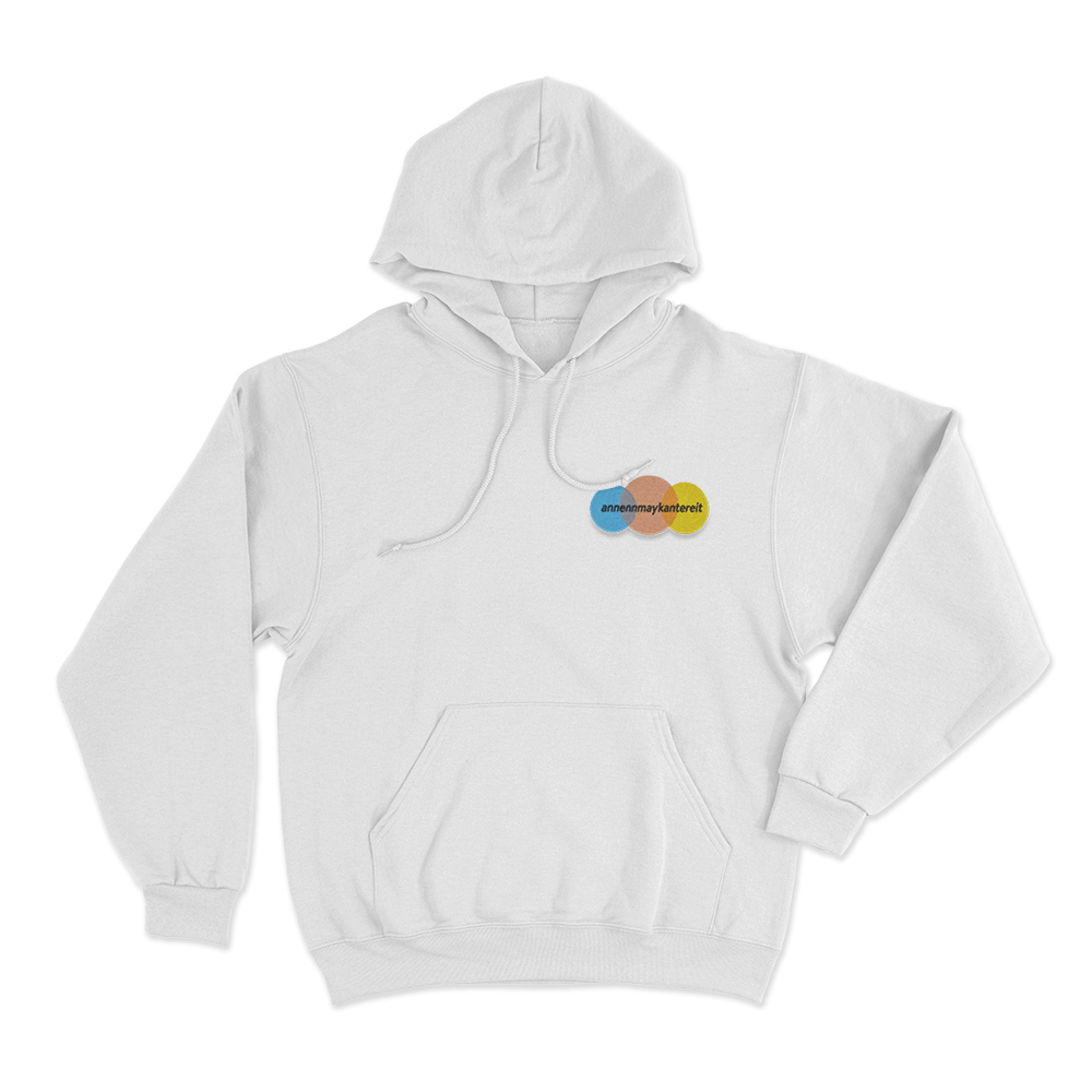 AnnenMayKantereit Logo 3 Dots Unisex Hoodie White AnnenMayKantereit Logo 3 Dots Unisex Hoodie White