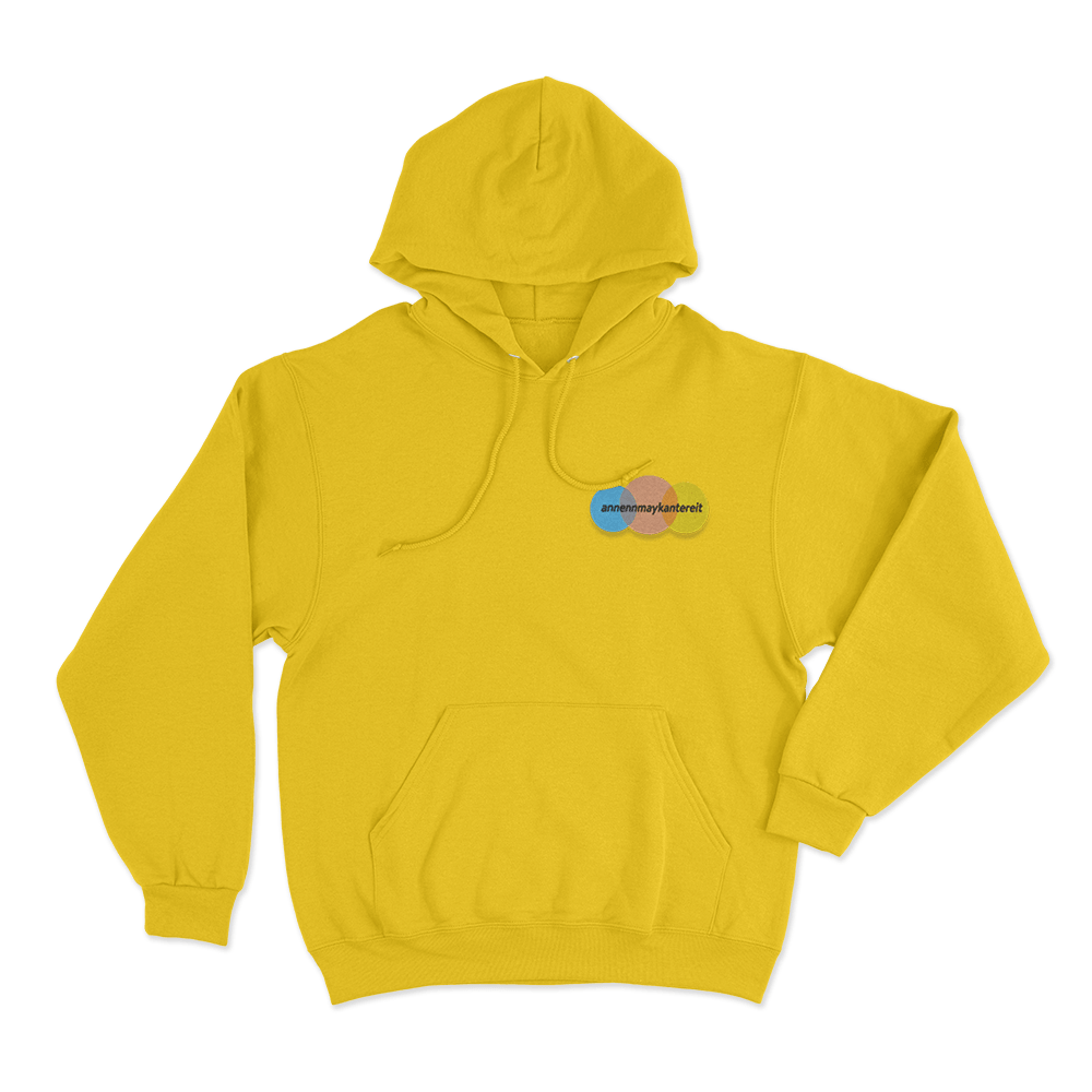 AnnenMayKantereit Logo 3 Dots Unisex Hoodie Yellow AnnenMayKantereit Logo 3 Dots Unisex Hoodie Yellow