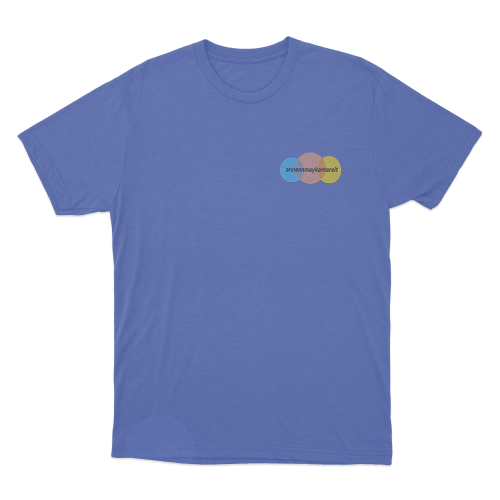 AnnenMayKantereit Logo 3 Dots Unisex T Shirt Blue AnnenMayKantereit Logo 3 Dots Unisex T Shirt Blue