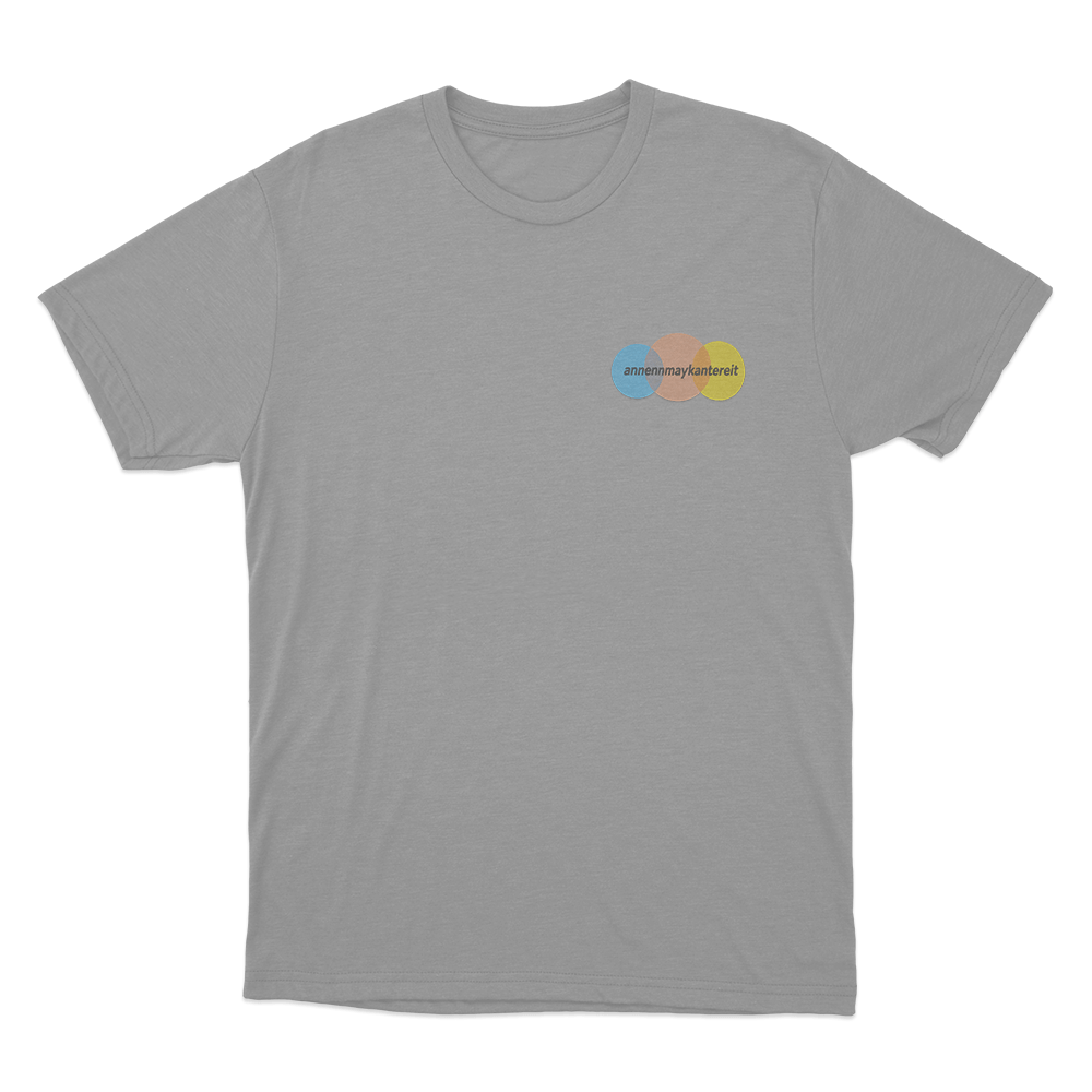 AnnenMayKantereit Logo 3 Dots Unisex T Shirt Grey AnnenMayKantereit Logo 3 Dots Unisex T Shirt Grey