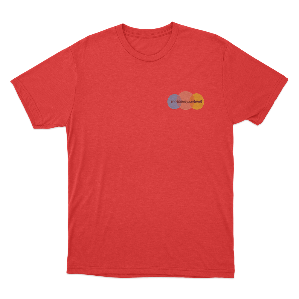 AnnenMayKantereit Logo 3 Dots Unisex T Shirt Red AnnenMayKantereit Logo 3 Dots Unisex T Shirt Red