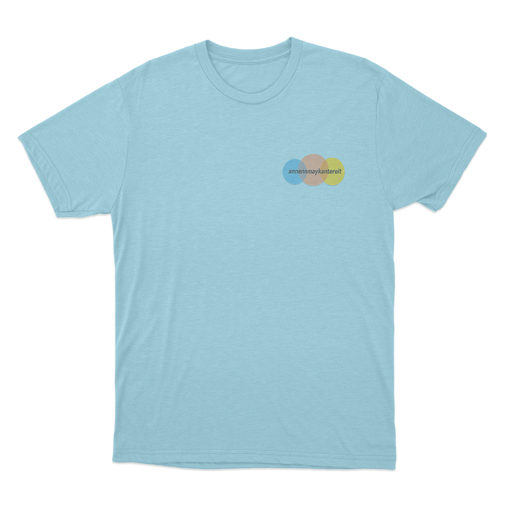 AnnenMayKantereit Logo 3 Dots Unisex T Shirt Sky Blue AnnenMayKantereit Logo 3 Dots Unisex T Shirt Sky Blue