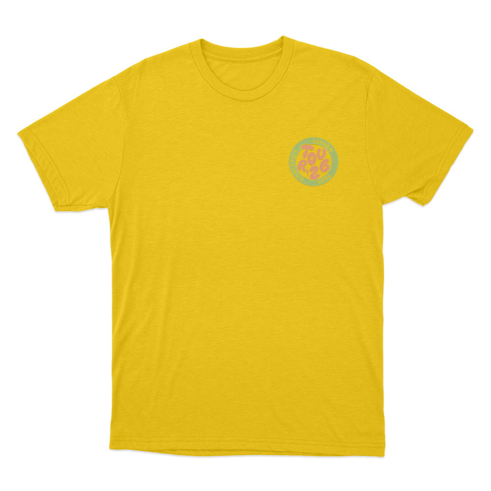 AnnenMayKantereit Tour 2026 Unisex T Shirt Yellow AnnenMayKantereit Tour 2026 Unisex T Shirt Yellow