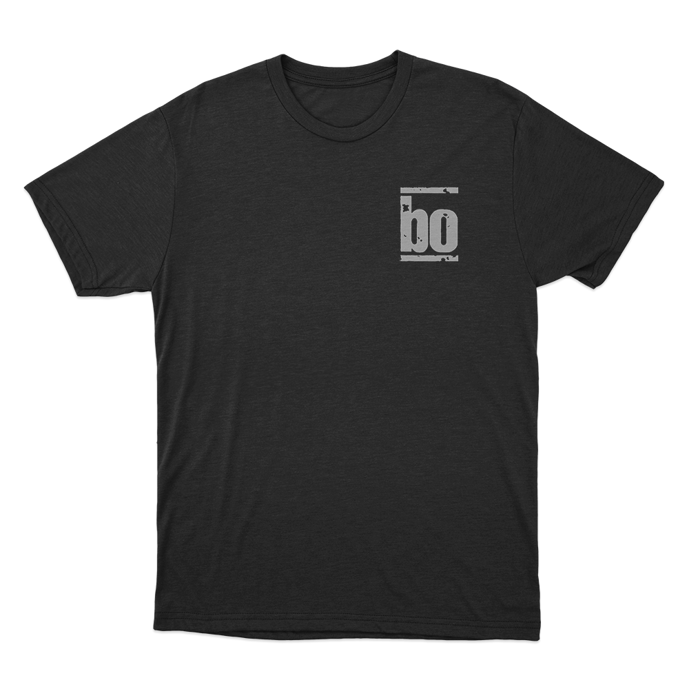 BO Vintage Logo Unisex T Shirt Black BO Vintage Logo Unisex T Shirt Black