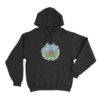 Bladee Crest Cover Unisex Hoodie Black 1